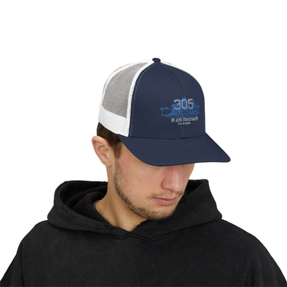 305 Vice City, Ken Russell Snapback Trucker Hat