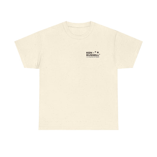 Miami Kiteboarding Tee - Ken Russell for Mayor of Miami