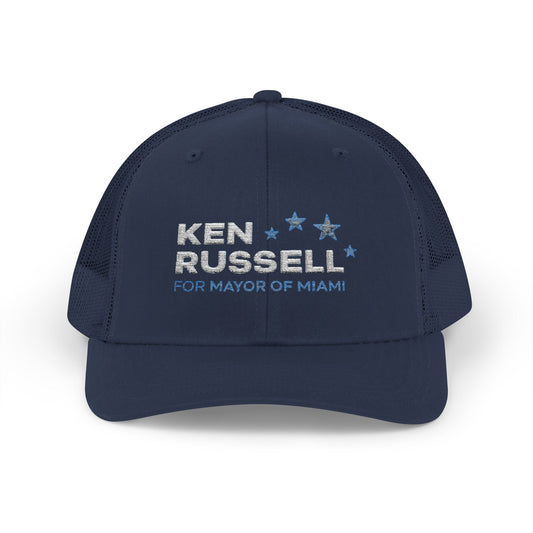 Ken Russell Logo Trucker Cap