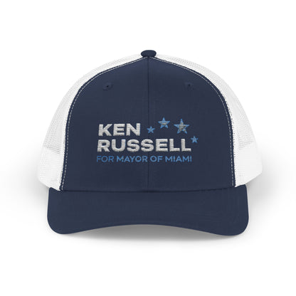 Ken Russell Logo Trucker Cap