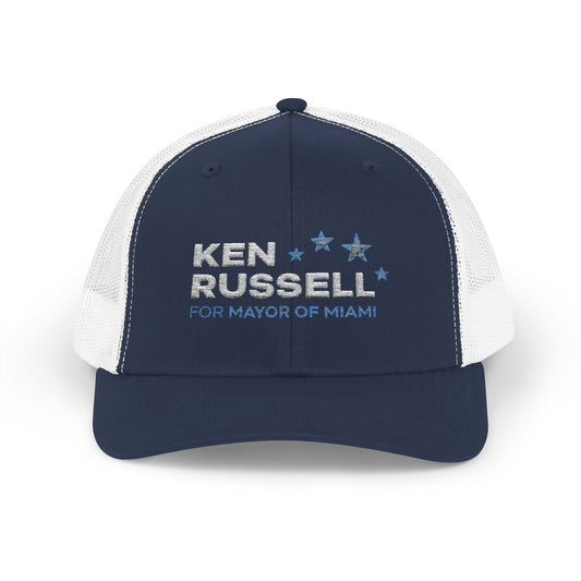 Ken Russell Logo Trucker Cap