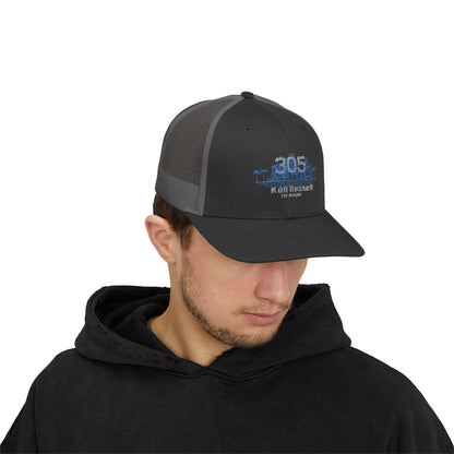 305 Vice City, Ken Russell Snapback Trucker Hat
