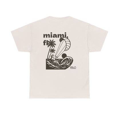 Miami Kiteboarding Tee - Ken Russell for Mayor of Miami