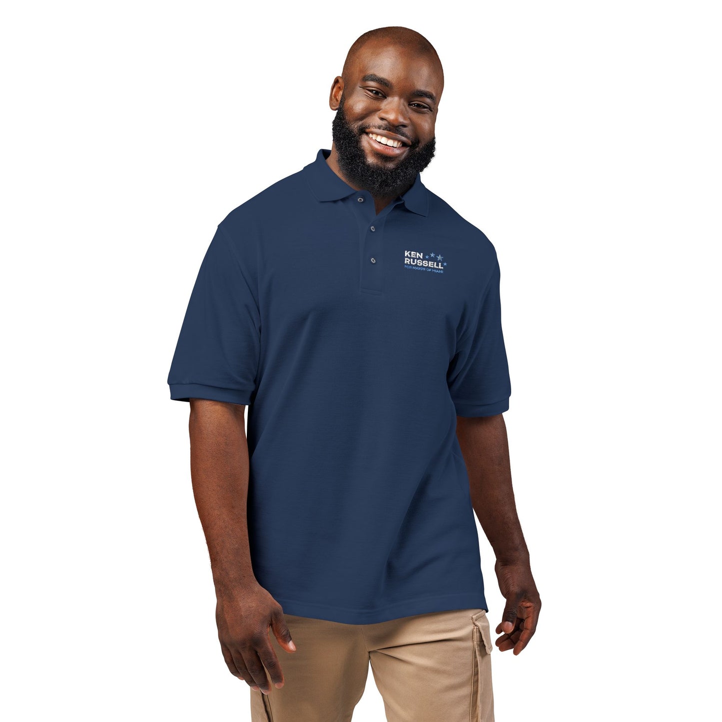 Ken Russell for Mayor Logo Polo